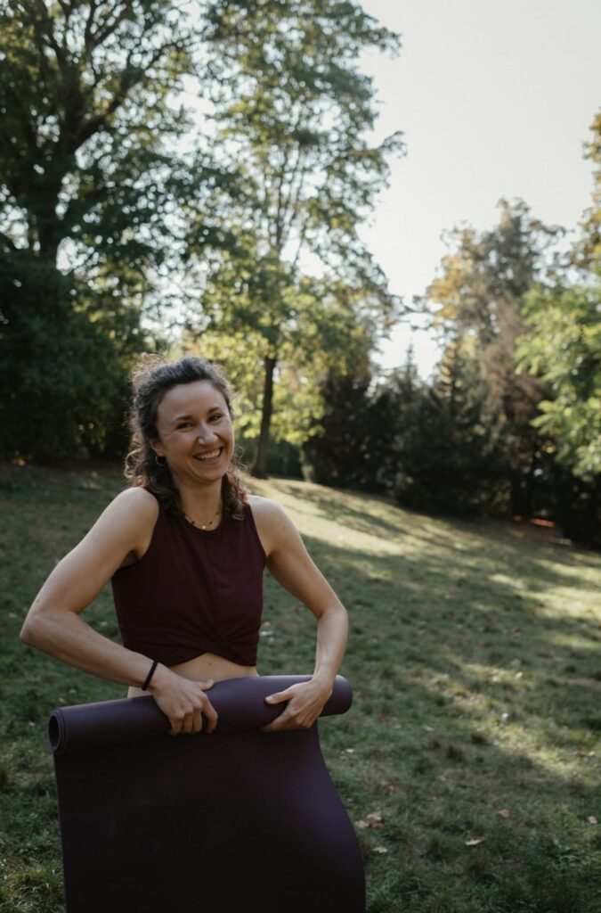 Yoga im Park